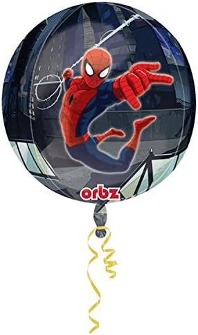 AMSCAN 15-inčni/ 38 cm Orbz Spiderman folija balon