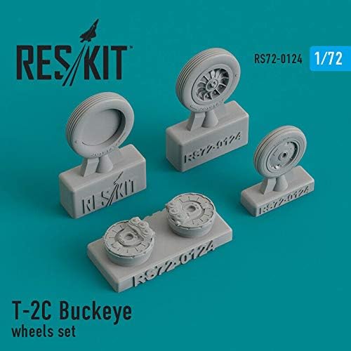 Reskit RS72-0124-1/72-Kotači za smolu Set T-2C BUCKEYE SELET