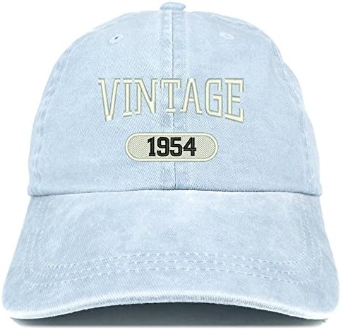 Trgovačka trgovina odjeće Vintage 1954 Izvezena 69. rođendan mekana kruna oprana pamučna kapu