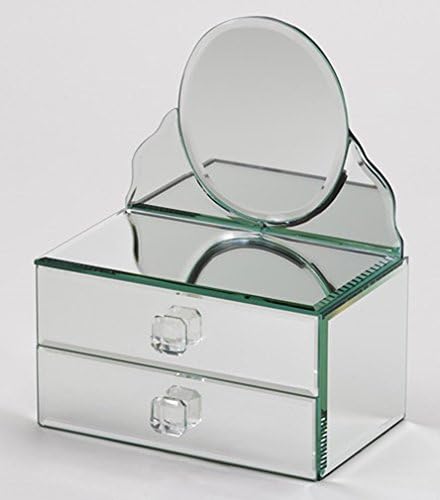 1Home Aphrodit Box 2 Ladice s ovalnim ogledalom