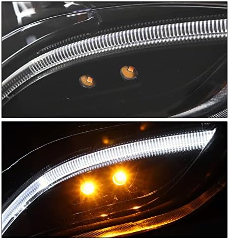 LED prednja svjetla projektora prednja svjetla su crna s bijelom bojom od 6,25 kompatibilna s izdanjem od 2010. do . godine