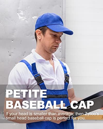 Bejzbolska kapa s malom glavom, bejzbolska kapa male veličine, opuštena mala sportska kapa, podesiva malena ugrađena kapa za golf