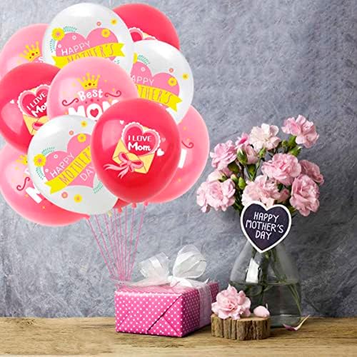 Baloni za sretan Majčin dan Ukrasi od balona od lateksa za majčinsku zabavu 12-inčni mamini baloni za majčinsku tematsku zabavu baloni