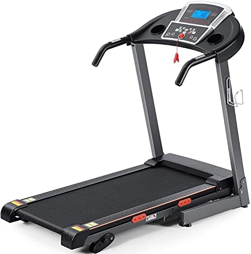 Treadmill Električni sklopivi ručni stroj za trčanje nagib 0,5 KS 8,5MHP Brzina brzina nagiba na 3 razine s unaprijed postavljenim