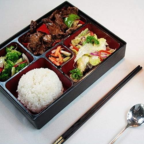 Doitool Sushi Bento kutija s poklopcem japanskog sušija za ručak kutija za ručak prijevoznik za hranu plastična zalogaja s poklopcem
