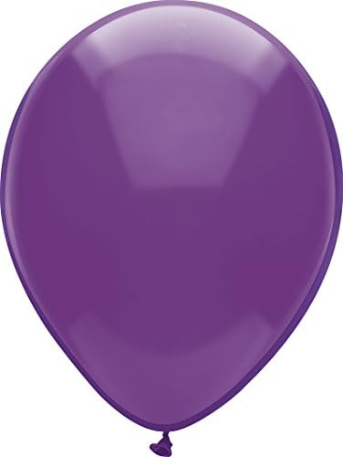 Partimate napravljeni u američkim kraljevskim bojom bojom 12-inčne balone od lateksa, 15-broja, regal ljubičasta