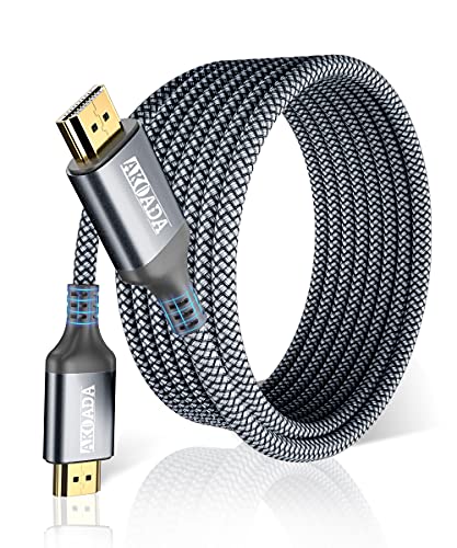 Kabel AkoaDa 4K Hdmi 15 metara, 18 Gbit / s high Speed Hdmi 2.0 Ethernet kabel od najlona оплеткой 24AWG 4K 60 Hz HDR video HDCP2.2